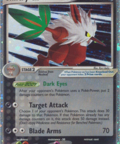 2006 Pokemon Crystal Guardians Shiftry EX 97/100 EX Holo Ultra Rare MP-LP